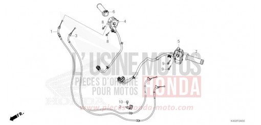 COMMUTATEUR/CABLE NSS125ADP de 2023