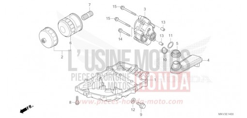 OELWANNE/OELPUMPE NSS750P de 2023