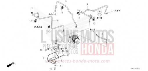 ABS-MODULATOR/BREMSLEITUNG NSS750P de 2023