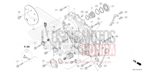 KURBELGEHAEUSEABDECKUNG NSS750P de 2023