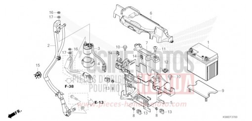 BATTERIE CBF125NAP de 2023