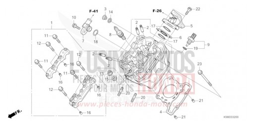 ZYLINDERKOPF CBF125NAP de 2023