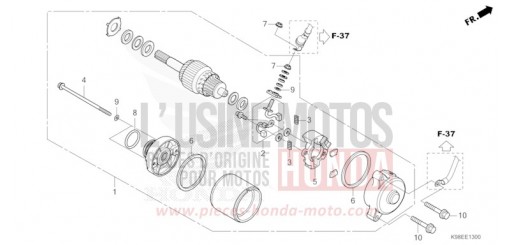 ANLASSER CBF125NAP de 2023