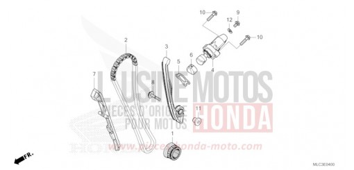NOCKENWELLENKETTE/SPANNVORRICHTUNG XL750P de 2023