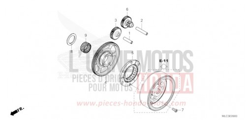 ANLASSERKUPPLUNG XL750P de 2023