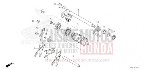 SCHALTTROMMEL XL750P de 2023