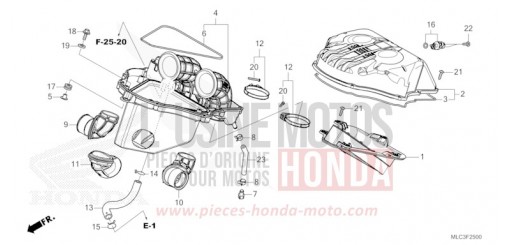 LUFTFILTER XL750P de 2023