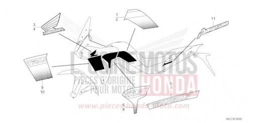 MARKE/STREIFEN XL750P de 2023