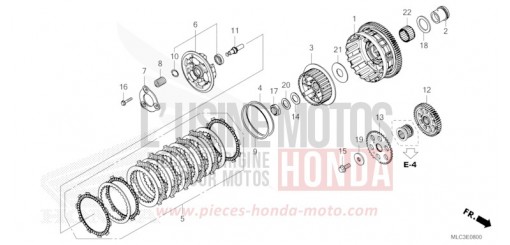 KUPPLUNG XL750P de 2023