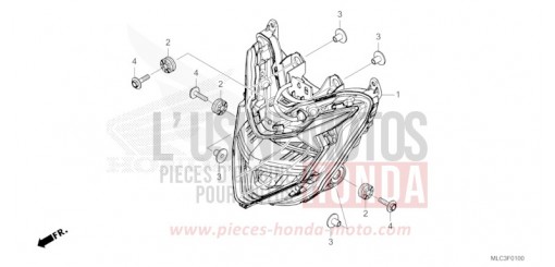 SCHEINWERFER XL750P de 2023