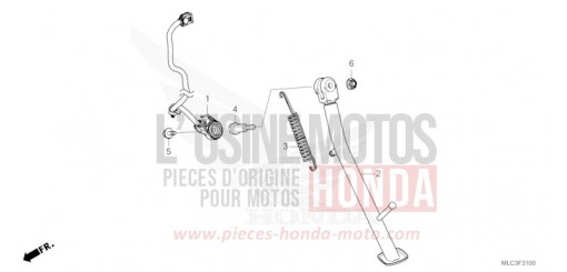 SEITENSTAENDER XL750P de 2023