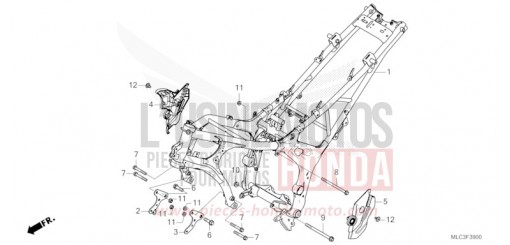 RAHMENKOERPER XL750P de 2023