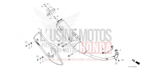 ABGAS-SCHALLDAEMPFER WW125AP de 2023