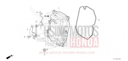 ZYLINDERKOPFDECKEL WW125AP de 2023