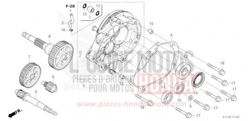 GETRIEBE WW125AP de 2023