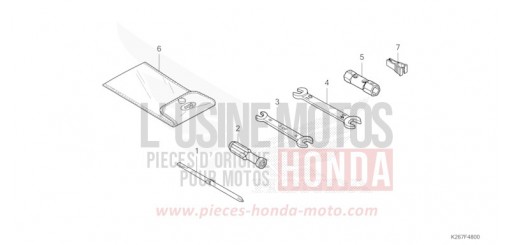 WERKZEUGE MSX125AN de 2022