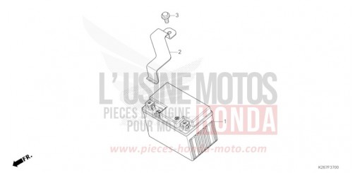 BATTERIE MSX125AN de 2022