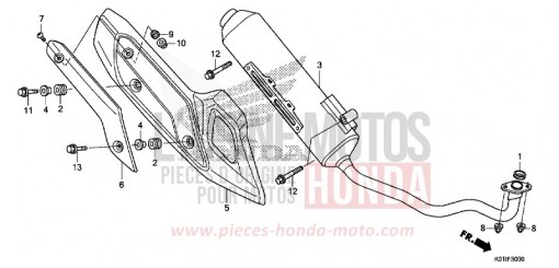 ABGAS-SCHALLDAEMPFER SH125ADE de 2014