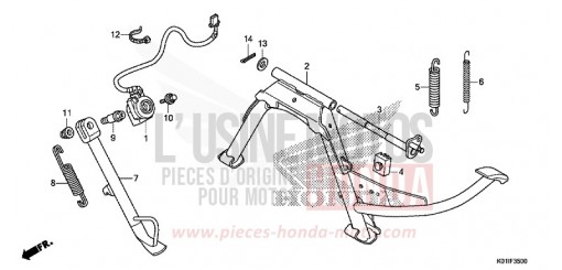 STAENDER SH125ADE de 2014