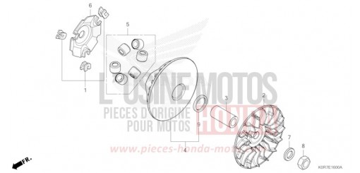 ANTRIEBSFLAECHE SH125ADL de 2020