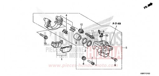 HINTERRAD-BREMSSATTEL SH125ADL de 2020
