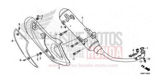 ABGAS-SCHALLDAEMPFER SH125ADL de 2020