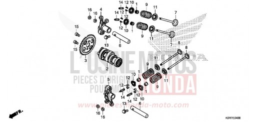 NOCKENWELLE/VENTIL SH125ADN de 2022
