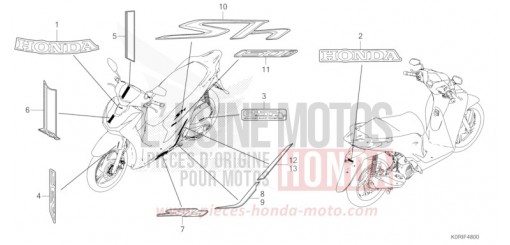 MARQUE SH125ADP de 2023