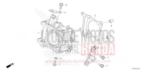 CYLINDRE SH125ADP de 2023