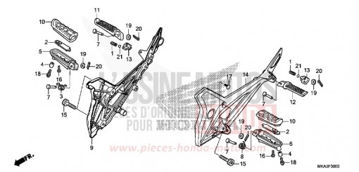 STUFE NC750XAJ de 2018