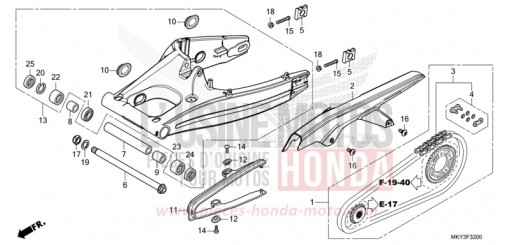 SCHWINGE CBR650RAM de 2021