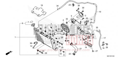 KUEHLER CBR650RAM de 2021