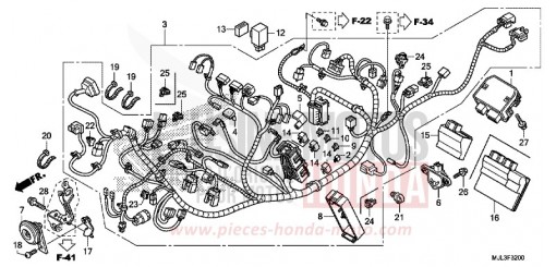 KABELBAUM NC750XDE de 2014