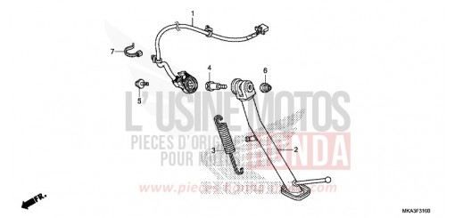 STAENDER NC750XDJ de 2018