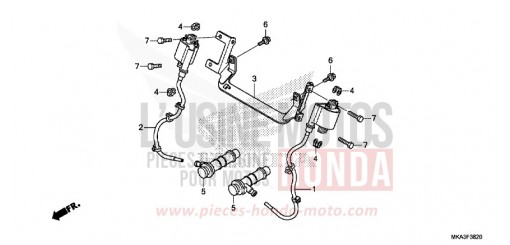 ZUENDSPULE NC750XDJ de 2018