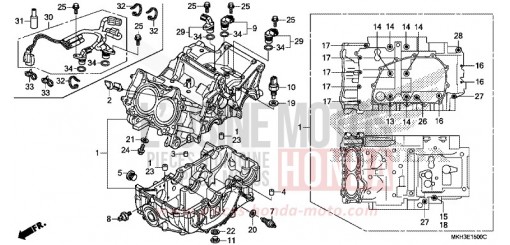 KURBELGEHAEUSE ADV750H de 2017