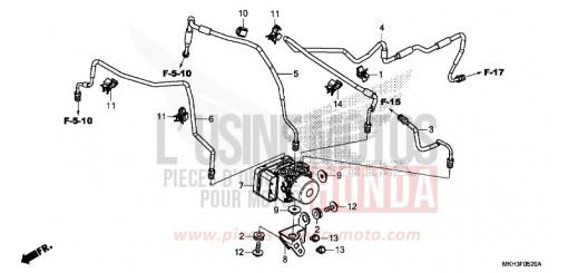 ABS-MODULATOR ADV750H de 2017