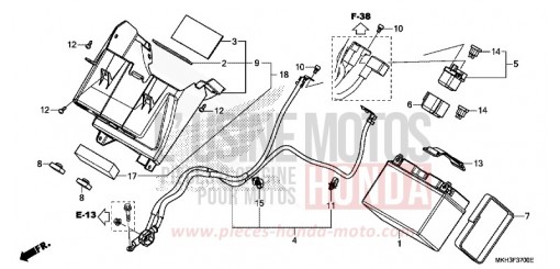 BATTERIE ADV750H de 2017