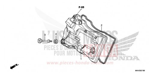 ZYLINDERKOPFDECKEL ADV750H de 2017