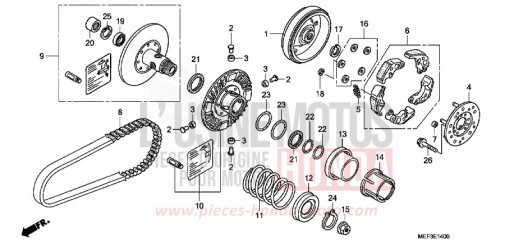 ABTRIEBSFLAECHE FJS400A9 de 2009