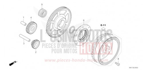 ANLASSERKUPPLUNG ADV750R de 2024
