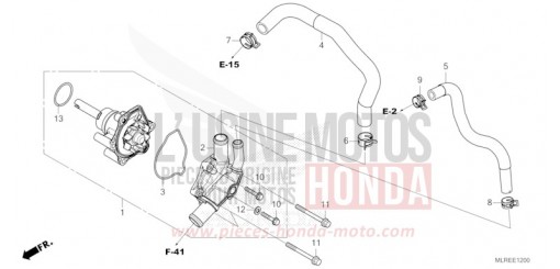 WASSERPUMPE CB500FAR de 2024
