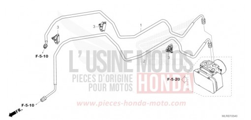 BREMSLEITUNG CB500FAR de 2024