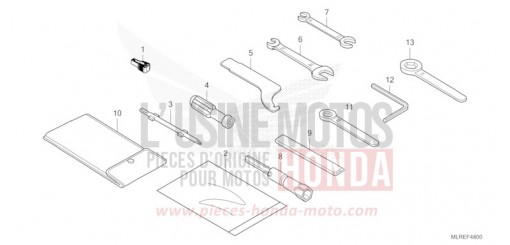WERKZEUGE CB500FAR de 2024