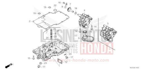 OELWANNE/OELPUMPE CRF1100AR de 2024