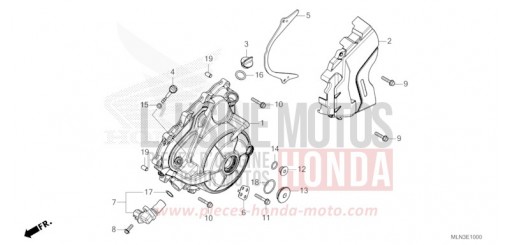 GENERATORABDECKUNG CRF1100AR de 2024