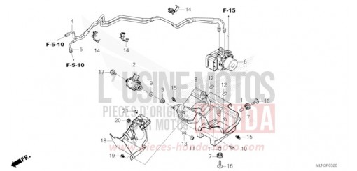 ABS-MODULATOR CRF1100AR de 2024