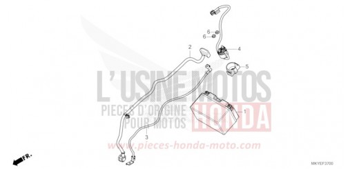 BATTERIE CBR650RAR de 2024