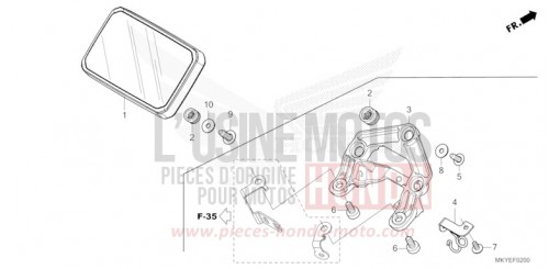 MESSGERAET CBR650RAR de 2024