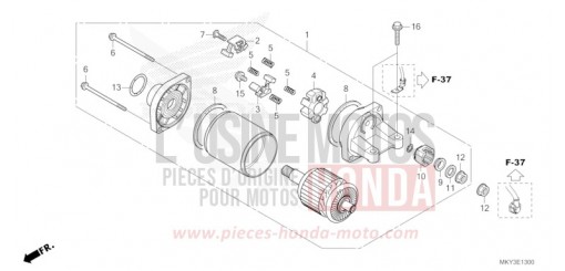 ANLASSER CBR650RAP de 2023
